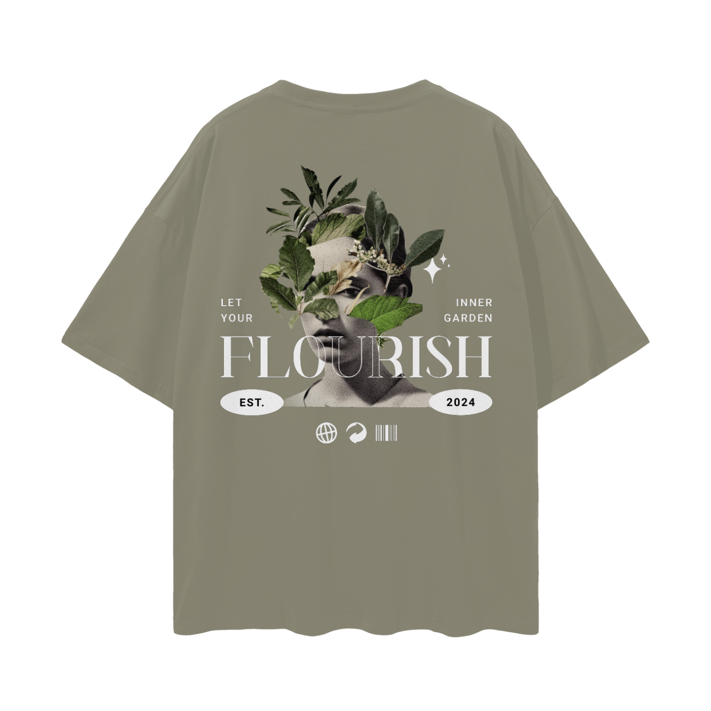 Flourish - Oversize Tee