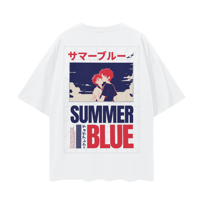 Summer Blue - Oversize Tee