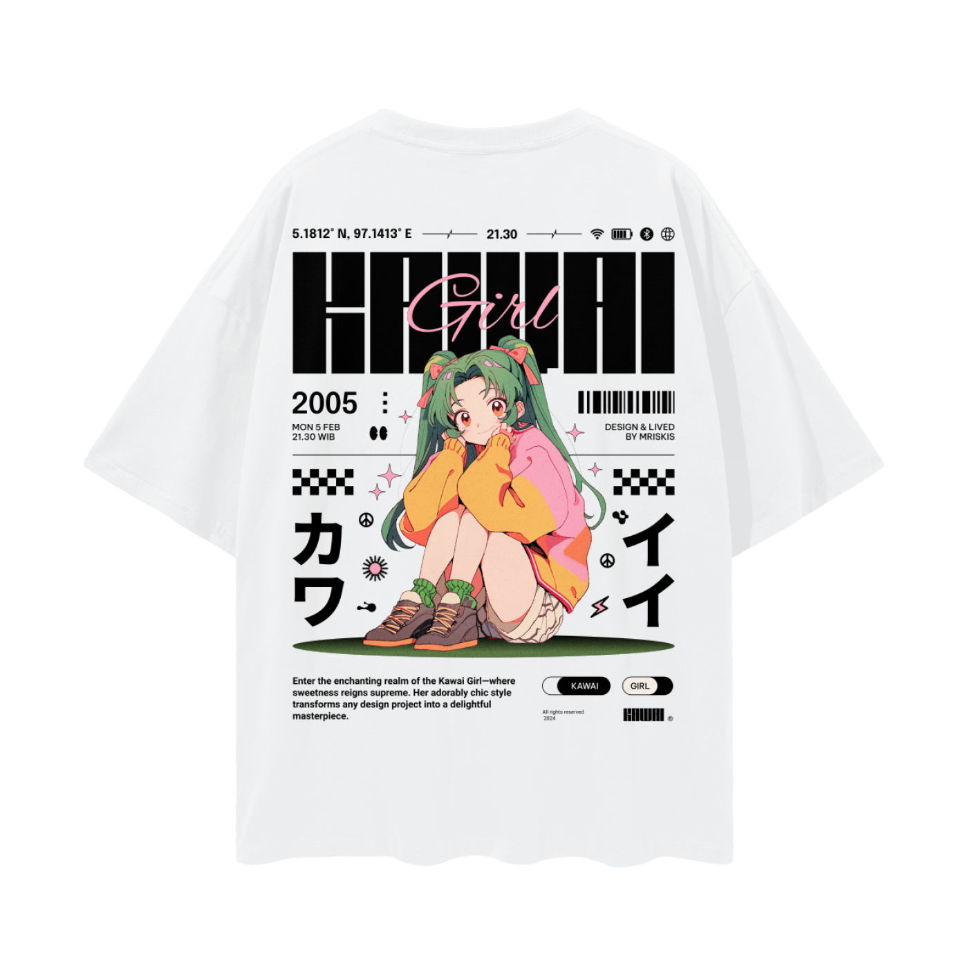 Kawai - Oversize Tee