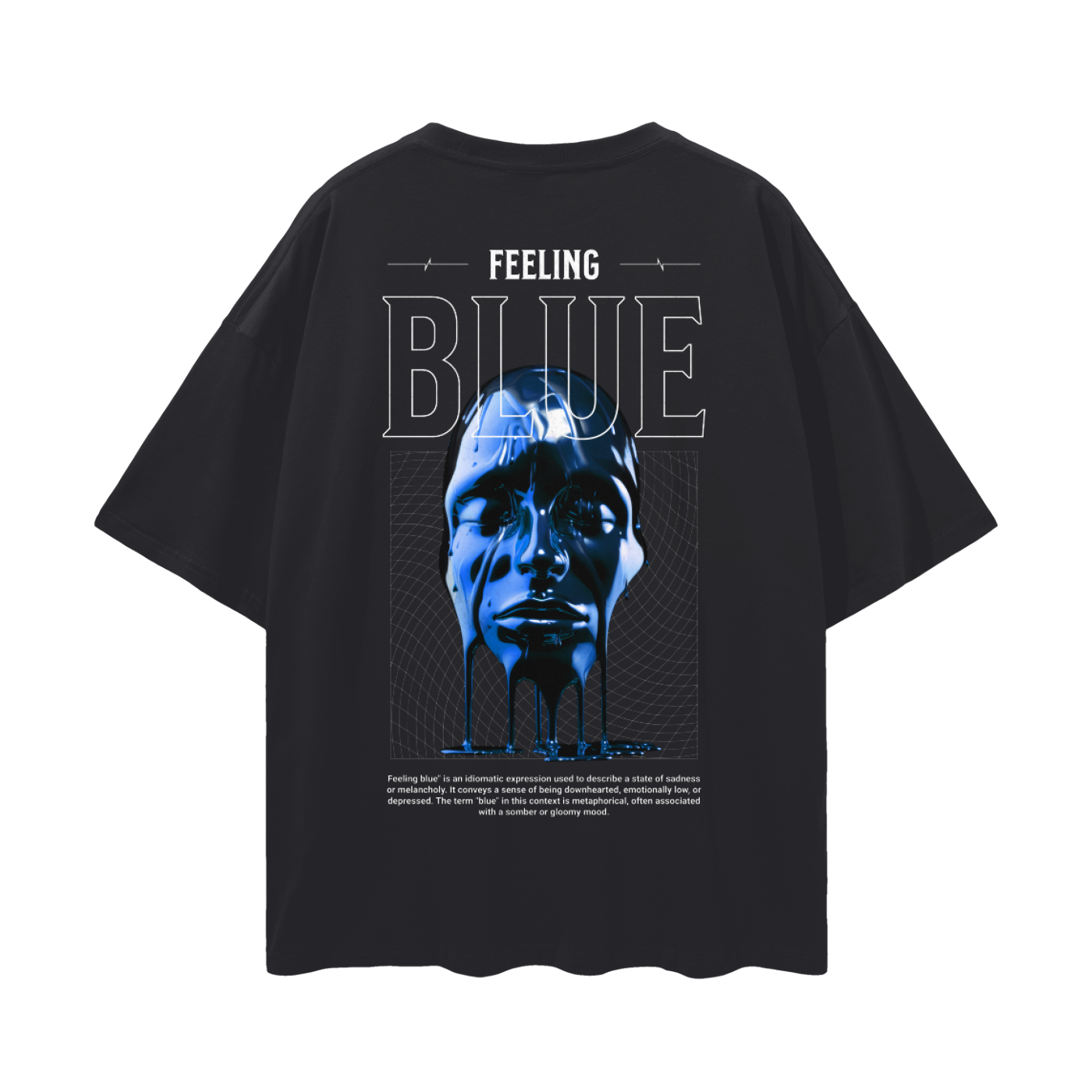 Feeling Blue - Oversize Tee